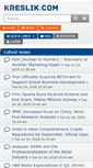 Mobile Screenshot of kreslik.com