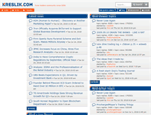 Tablet Screenshot of kreslik.com